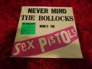 SEX PISTOLS Spots Never mind the bollocks with coloured single and poster