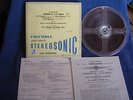 Beecham/Schubert Symphony #6/Columbia Stereosonic 2 Track Reel Tape BTA104/M-