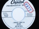 Doo Wop R&B 45 FIVE KEYS I Dreamt I Dwelt In Heaven CAPITOL HEAR promo