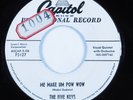 Doo Wop R&B Popcorn 45 FIVE KEYS Make Me Um Pow Pow CAPITOL HEAR promo
