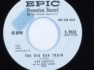 Inst. Rock & Roll Tittyshaker 45 LEE CASTLE Big Bad Train EPIC HEAR VG+ promo