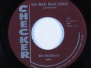 R&B Rocker 45 BO DIDDLEY Say Man, Back Again CHECKER HEAR VG+