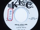 R&B Rocker 45 LLOYD PRICE Hello Little Girl KRC VG++/VG+ promo HEAR