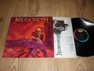 MEGADETH - Peace Sells..But Who's Buying? - UK LP & INNER - CAPITOL EST 2022