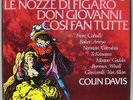 Coffret 12 LPs box Colin DAVIS / Mozart Figaro, Don Giovanni, Cosi fan tutte