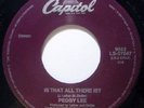 Peggy Lee Fever / Is That All There Is? Vinyl Single 7inch Capitol Records