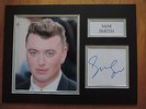 SAM SMITH - 007 SPECTRE - MEGA SIGNED DISPLAY - COA