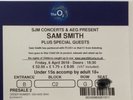 2 x Sam Smith tickets London O2 Friday 6th April Prime Seats ??