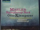 COLUMBIA SAX 2441 ed 1 AUS/UK PRES MAHLER SYMPHONY 4 KLEMPERER SCHWARZKOPF PO