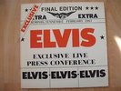 LP / ELVIS PRESLEY / EXCLUSIVE LIVE PRESS CONFERENCE FEB 1961 / FINAL EDITION