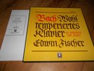 5-LP-Japan Box-Edwin Fischer-Bach-Wohltemperiertes Klavier-48 Präludien u.Fugen-