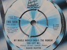 David Ruffin - I Can't Stop The Rain / My Whole World Ended - Motown 1977 EXC