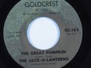 Teen Doo Wop 45 JACK-O-LANTERNS The Great Pumpkin GOLDCREST HEAR