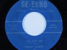 Rockabilly 45 DICKEY CHERRY All But Me RE-ECHO HEAR