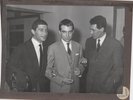 FRANCO CERRI,NICOLA ARIGLIANO.GIORGIO GASLINI DOPPIA FOTO ANNO 1959 VERA FOTO