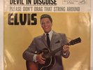 Elvis Presley Ps 45 Usa Rca Victor 47-8188 Devil In Disguise Us Picture Sleeve