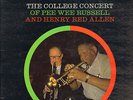 P.W.RUSSELL&HENRY RED ALLEN-LP-COLLEGE CONCERT-S.KUHN-CH.HADEN-IMPULSE-STEREO