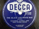 78rpm WINIFRED ATWELL the black and white rag / cross hands boogie DECCA F 9790