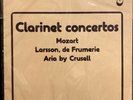 SEALED LP  Clarinet Concertos  Kjell Fagéus/clarinet Opus 3 8801