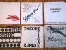 Suburban Lawns The Static THEORETICAL GIRLS Stefan Weisser signed PUNK 45 lot