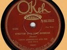 JAZZ 78 : LOUIS ARMSTRONG AND HIS HOT FIVE ON OKEH ELECTRIC 8566