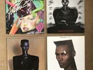 GRACE JONES Superb Vinyl Bundle - 4 Classic 1970’s/80’s LPs - EXC N.MINT