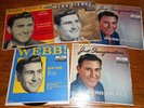 1950s COUNTRY 45 EP RECORDS WEBB PIERCE CARDBOARD SLEEVES I AIN'T NEVER EVEN TH