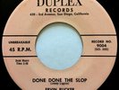 R&B ROCKER 45 / ERVIN RUCKER / DONE THE SLOP / SEARCHING / DUPLEX 9004