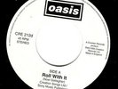 OASIS Roll With It Vinyl Record 7 Inch Creation CRE 212d 1995 Jukebox Promo