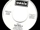 OASIS Roll With It Vinyl 7 Inch Creation CRE 212d 1995 Jukebox Promo