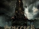 SORCERER - The Crowning of the Fire King  DLP  LTD  COOL GREY ORANGE MARBLED