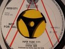 STATUS QUO - PAPER PLANE - Original UK VERTIGO DEMO / PROMO 7