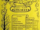 HALBEMOND OPEN AIR - 1981 - Konzertplakat - Embryo - Schröders Road - Poster