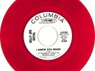 BILLY JOE ROYAL I Knew You When Promo Red Vinyl COLUMBIA 4-43390 NM