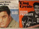 ELVIS PRESLEY - KING CREOLE + JAILHOUSE ROCK - 2 SINGLEs - RCA 47-9201, 47-7035