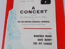 MANFRED MANN SIR WINSTON CHURCHILL MEMORIAL CONCERT PROGRAMME 1965