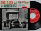 HOT RODS by W. GIMMICKS - CRAZY RACE Rare FRANCE EP SURF BEAT MOD