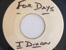 JEFF DIXON - TICKLE ME FOR DAYS - COXSONE PRE ( VERY RARE ROCKSTEADY 7 )