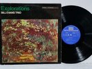 BILL EVANS TRIO Explorations ORIG '61 LP RIVERSIDE RLP 9351 Stereo HOLLAND Press