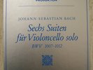 FOURNIER BACH 6 SUITEN FOR VIOLONCELLO SOLO DGG ARCHIV BOX NM TO MINT VINYL