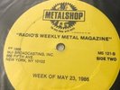 Metal Shop Radio Show - Rare LP - Metal Shop - AC/DC - W.A.S.P.
