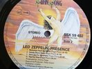 Led Zeppelin LP Presence Swan song 1st Press NEAR MINT MY HIGHEST GRADE AMAZING