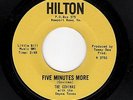 VIRGINIA DOOWOP/EARLY SOUL-COVINAS-HILTON 3752-FIVE MINUTES MORE/THANKS FOR THE