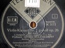 Kulenkampff+Keilberth. Bruch (Violin concerto). Tel SK 3172-4 (3). NM-