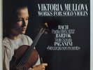 Viktoria Mullova Works for solo violin Bach Bartok Philips420948-1 Super MINT