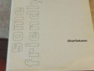 The Charlatans Some Friendly white PVC COVER 12