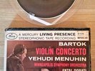 BARTOK Violin Concerto Menuhin MSO Dorati Mercury MFS5-10 2tr 7.5 IPS Reel Tape