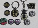 The Residents buttons and keychains  + Renaldo & The Loaf button