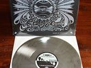 LAMP OF THE UNIVERSE / KRAUTZONE SPLIT LP col.LP SILVER/BLACK MARBLED