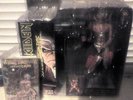 IRON MAIDEN FIGURE + AUDIO TAPE + VINYLs (MEGADETH - CLEAR VINYL) - SALE